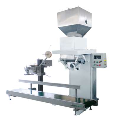 2020 Hot Product  food packing packaging machine dog food automatic filling machine with bag sewing machine